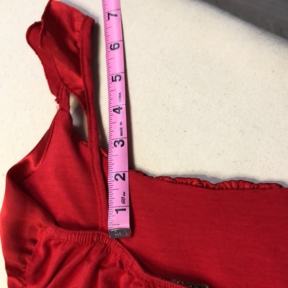 Y2K Red Top Purchased in Italy - Picture 16 of 16